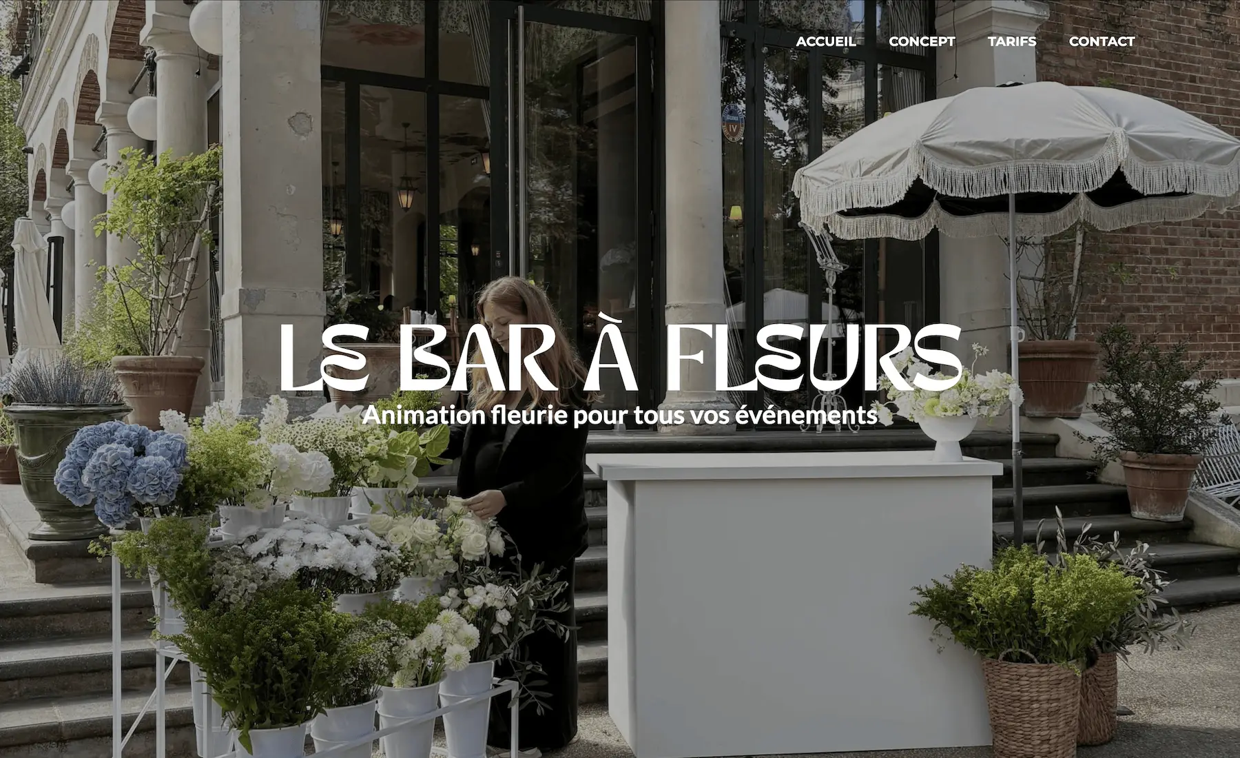 site internet evenementiel