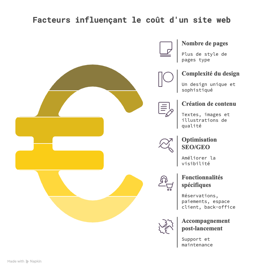 tarif site internet 2026
